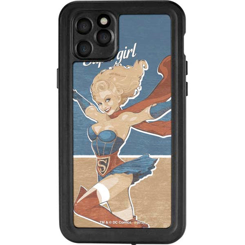 DC Comics Bombshells Supergirl iPhone 11 Pro Max Waterproof Case