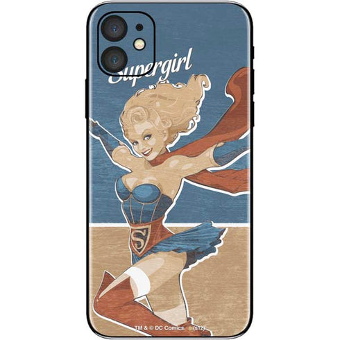 DC Comics Bombshells Supergirl iPhone 11 Skin