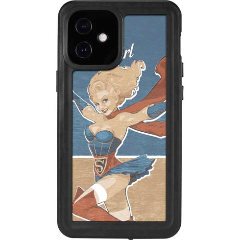 DC Comics Bombshells Supergirl iPhone 12 Mini Waterproof Case
