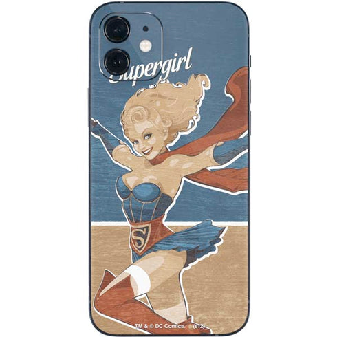 DC Comics Bombshells Supergirl iPhone 12 Skin