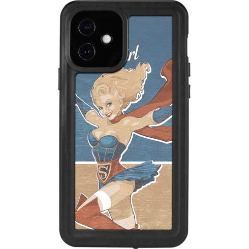 DC Comics Bombshells Supergirl iPhone 12 Waterproof Case