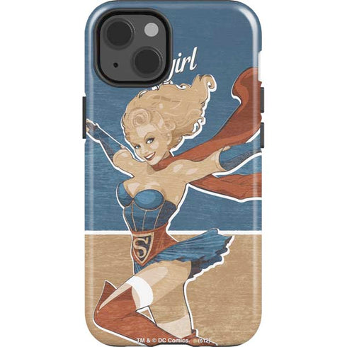 DC Comics Bombshells Supergirl iPhone 13 Impact Case