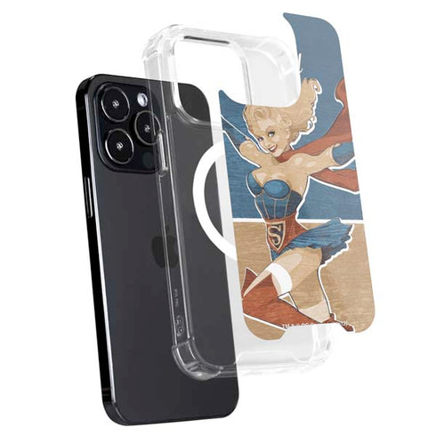 DC Comics Bombshells Supergirl iPhone 13 Pro MagSafe Case