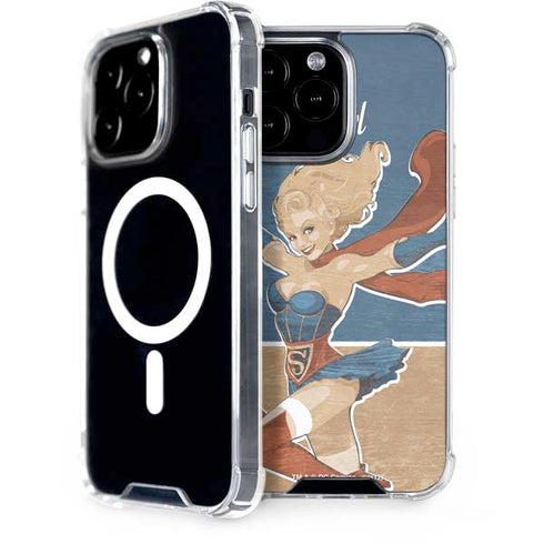 DC Comics Bombshells Supergirl iPhone 15 Pro Max MagSafe Case