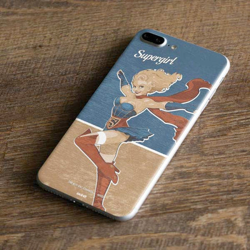 DC Comics Bombshells Supergirl iPhone 7 Plus Skin