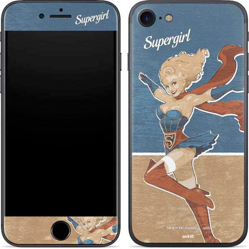 DC Comics Bombshells Supergirl iPhone 8 Skin