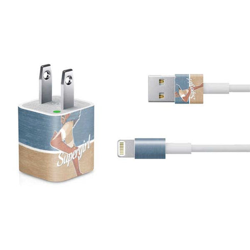 DC Comics Bombshells Supergirl iPhone Charger (5W USB) Skin