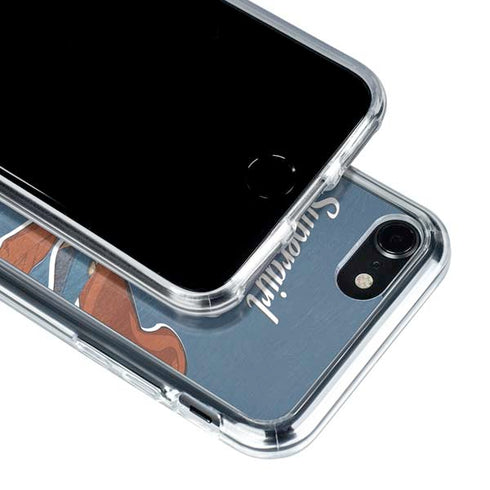 DC Comics Bombshells Supergirl iPhone SE (2nd & 3rd Gen) Clear Case