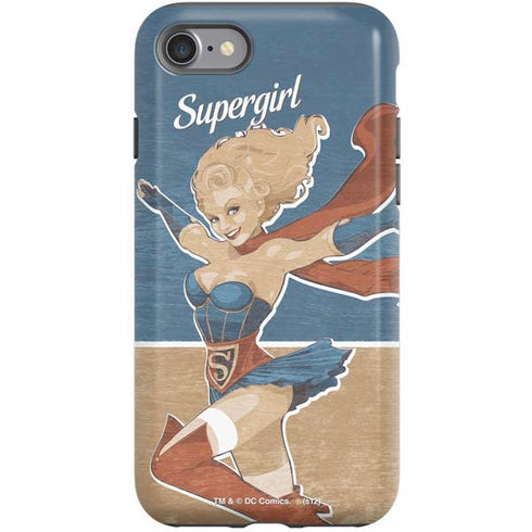 DC Comics Bombshells Supergirl iPhone SE (2nd & 3rd Gen) Pro Case
