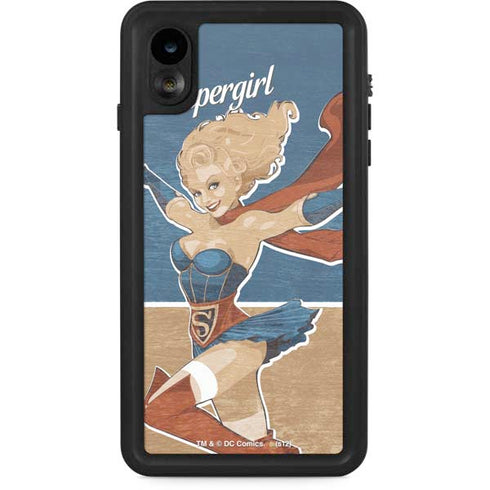 DC Comics Bombshells Supergirl iPhone XR Waterproof Case