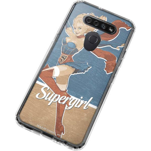 DC Comics Bombshells Supergirl LG K51/Q51 Clear Case