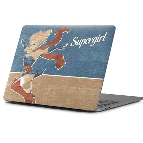 DC Comics Bombshells Supergirl Apple MacBook Pro 13-inch Skin
