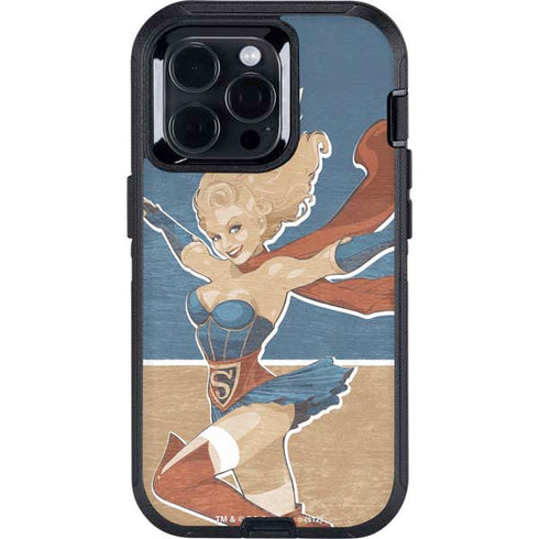 DC Comics Bombshells Supergirl Otterbox Defender iPhone Skin