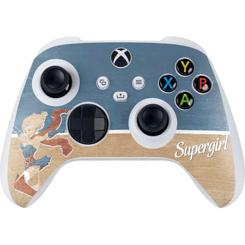 DC Comics Bombshells Supergirl Xbox Series S Controller Skin