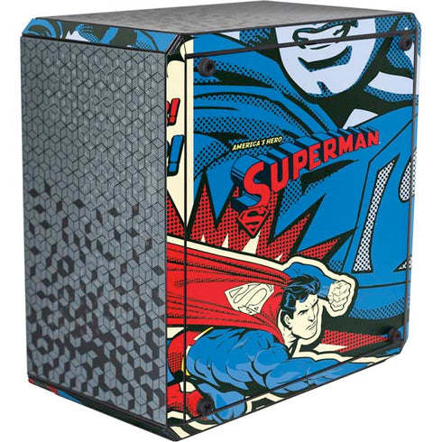 DC Comics Superman America's Hero Cooler Master MasterBox Q300L Mini Tower Skin