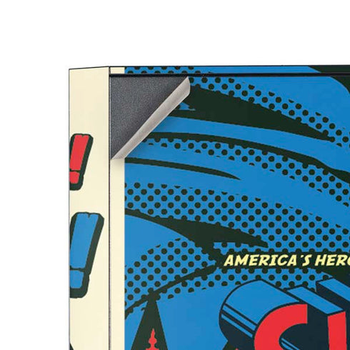 DC Comics Superman America's Hero Corsair 4000D Tempered Glass Mid-Tower ATX Case Skin