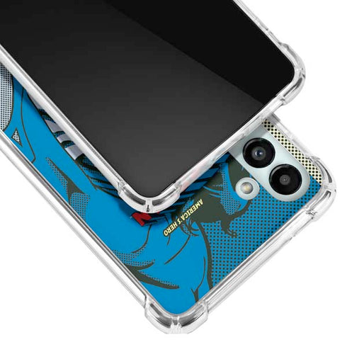 DC Comics Superman America's Hero Galaxy A13 5G Clear Case