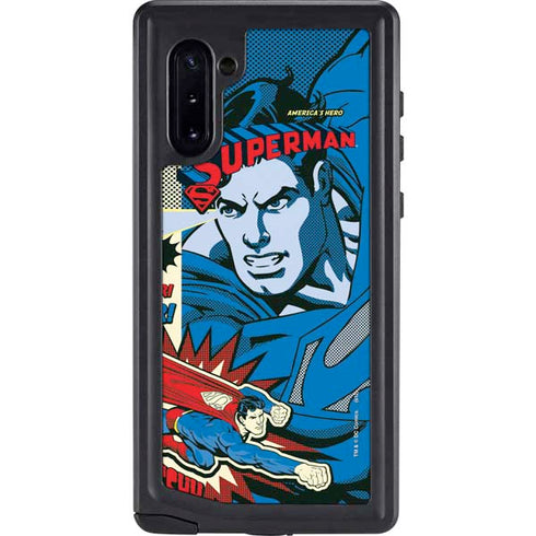 DC Comics Superman America's Hero Galaxy Note 10 Waterproof Case