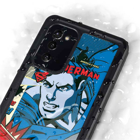 DC Comics Superman America's Hero Galaxy Note20 5G Waterproof Case