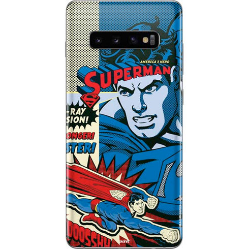 DC Comics Superman America's Hero Galaxy S10 Plus Skin