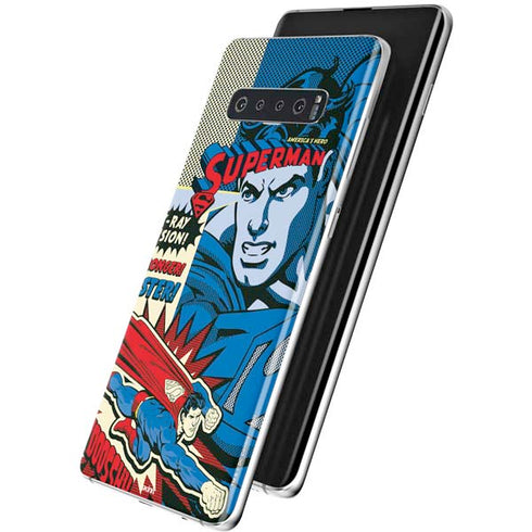 DC Comics Superman America's Hero Galaxy S10 Skin