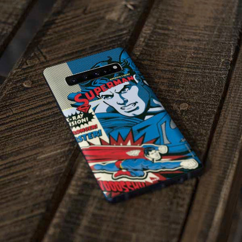 DC Comics Superman America's Hero Galaxy S10 Skin
