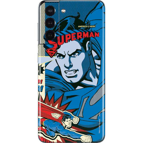 DC Comics Superman America's Hero Galaxy S21 5G Skin