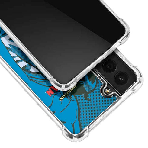 DC Comics Superman America's Hero Galaxy S21 Plus 5G Clear Case