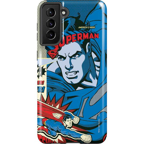 DC Comics Superman America's Hero Galaxy S21 Plus 5G Pro Case