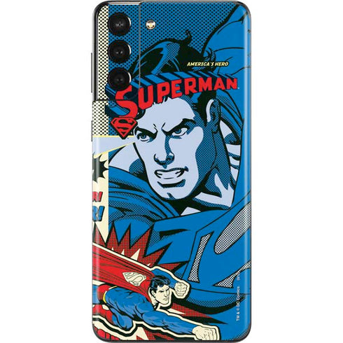 DC Comics Superman America's Hero Galaxy S21 Plus 5G Skin