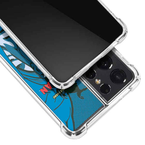 DC Comics Superman America's Hero Galaxy S21 Ultra 5G Clear Case
