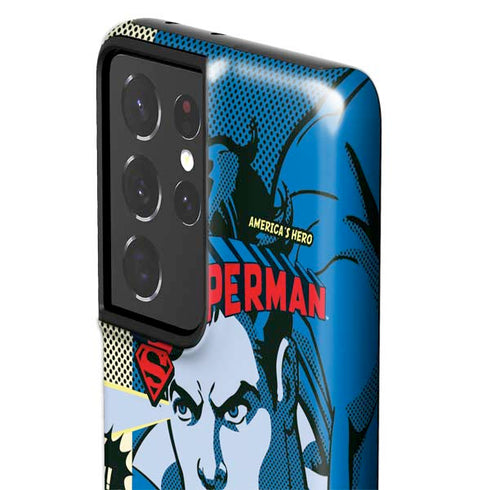 DC Comics Superman America's Hero Galaxy S21 Ultra 5G Pro Case
