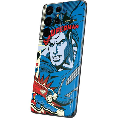 DC Comics Superman America's Hero Galaxy S21 Ultra 5G Skin