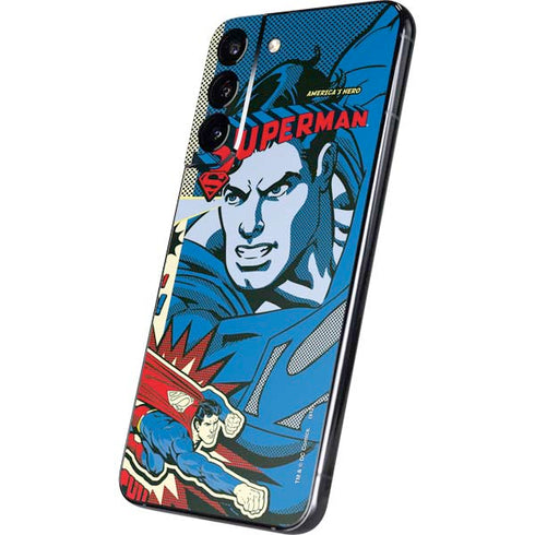 DC Comics Superman America's Hero Galaxy S22 Plus Skin