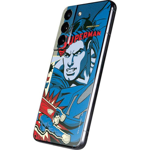 DC Comics Superman America's Hero Galaxy S22 Skin