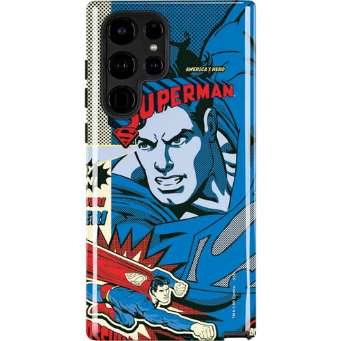 DC Comics Superman America's Hero Galaxy S22 Ultra Pro Case