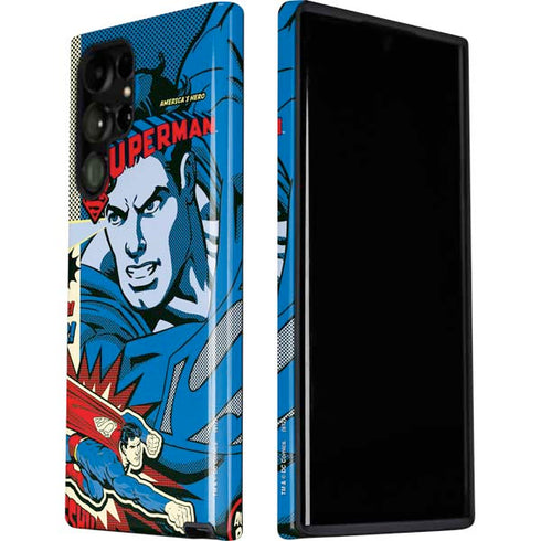 DC Comics Superman America's Hero Galaxy S22 Ultra Pro Case