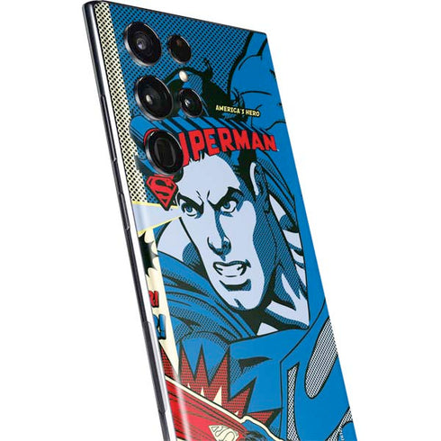 DC Comics Superman America's Hero Galaxy S22 Ultra Skin