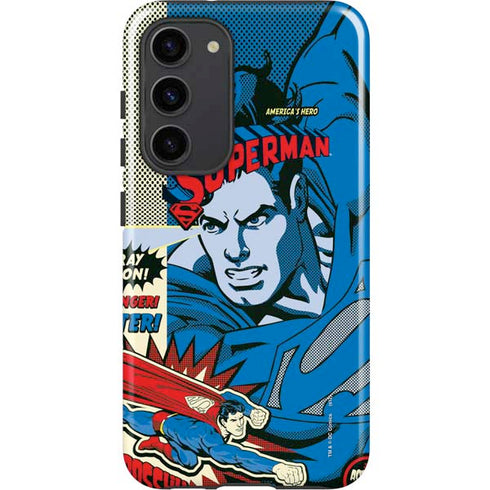 DC Comics Superman America's Hero Galaxy S23 Plus Pro Case