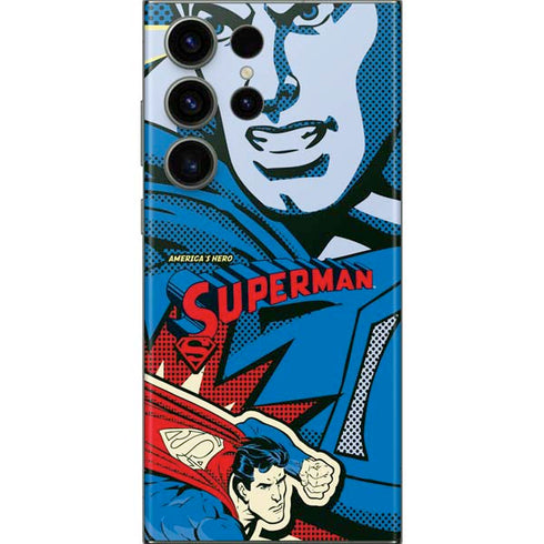 DC Comics Superman America's Hero Galaxy S23 Ultra Skin