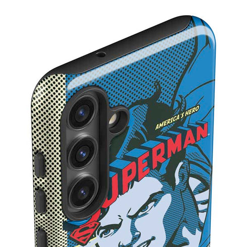 DC Comics Superman America's Hero Galaxy S24 Plus Impact Case