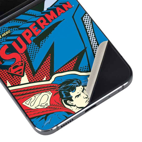 DC Comics Superman America's Hero Galaxy Z Flip5 5G Skin