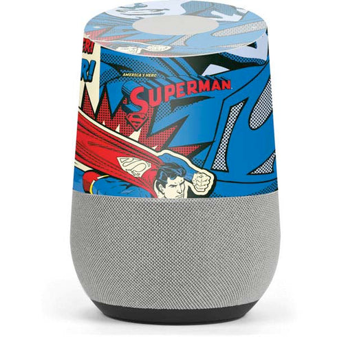 DC Comics Superman America's Hero Google Home Skin