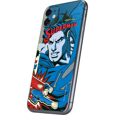 DC Comics Superman America's Hero iPhone 11 Skin