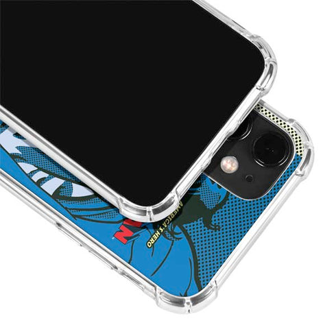 DC Comics Superman America's Hero iPhone 12 Clear Case