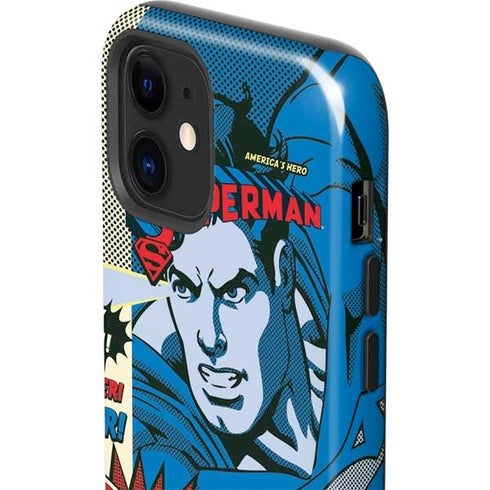 DC Comics Superman America's Hero iPhone 12 Impact Case