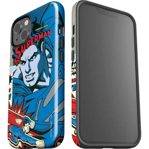 DC Comics Superman America's Hero iPhone 15 Plus Impact Case