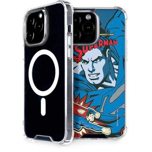 DC Comics Superman America's Hero iPhone 15 Pro Max MagSafe Case
