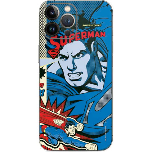 DC Comics Superman America's Hero iPhone 14 Pro Max Skin
