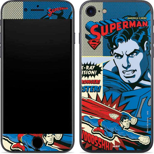 DC Comics Superman America's Hero iPhone 8 Skin